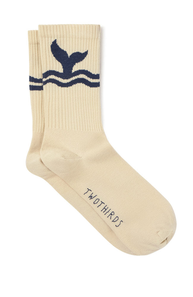 TWOTHIRDS Rolas sok navy van o.a. 63% bio katoen uniseks | Sophie Stone