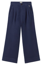 TWOTHIRDS Sandhamn broek naval blue 100% biologisch katoen vrouw | Sophie Stone