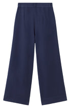 TWOTHIRDS Sandhamn broek blauw 100% biologisch katoen dames | Sophie Stone
