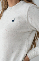 TWOTHIRDS Wando sweater ecru neps van o.a. 52% gerecylced katoen dames | Sophie Stone