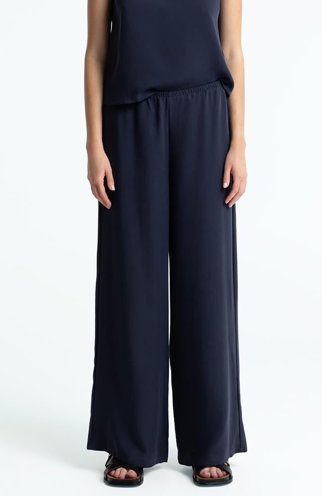 Kings of Indigo Taniya Pants in Blue, made from TENCEL, for women | Sophie Stone
