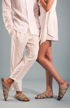 NAE Tanna Sandal, Green, Piñatex and Recycled Materials, Unisex | Sophie Stone