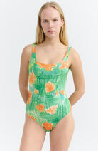 Thinking Mu Amalfi crayon swimsuit made from recycled plastic for women | Sophie Stone 