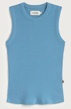 Thinking MU Juliette top blue organic cotton for women | Sophie Stone