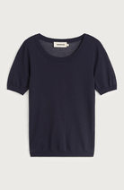 Thinking MU Noctis Top blau Lyocell TENCEL für Damen | Sophie Stone