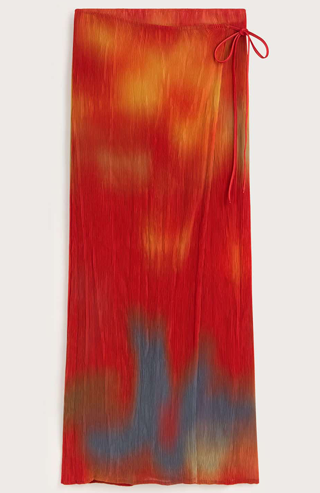 Thinking MU Pauline rood van gerecycled polyester dames | Sophie Stone