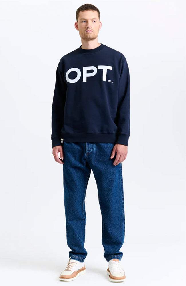 NEW OPTIMIST Tiel sweater navy men | Sophie Stone