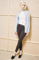 ARMEDANGELS Tillaa skinny jeans claystone grijs van biologisch katoen dames | Sophie Stone