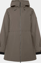 DIDRIKSONS Tiril parka jas mokka brown voor dames | Sophie Stone