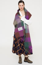 VERB TO DO "Trust in Process" Purple and Green Scarf by Repreve for Women | Sophie Stone