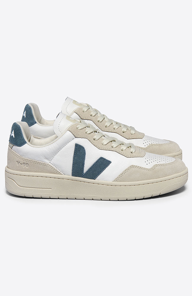 VEJA V-90 Leather sneaker white california gemaakt van duurzaam leer dames | Sophie Stone