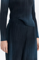 Thinking MU Whisper Maro broek blue van gerecycled polyester dames | Sophie Stone