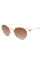 Parafina Isla Transparent Nude Sunglasses for Women, Made from Recycled PET | Sophie Stone