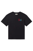 Thinking MU Sol T-Shirt Aaron schwarz aus Bio-Baumwolle für Männer | Sophie Stone