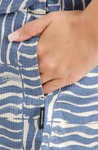 Dedicated Aspudden shorts waves tiles from 100% organic cotton woman | Sophie Stone