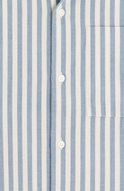 Bask in the Sun Blue Loya shirt made from organic cotton for men | Sophie Stone