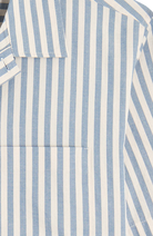 Bask in the Sun Blue Loya shirt made from organic cotton for men | Sophie Stone