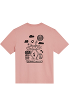 Bask in the Sun Flamingo Groove T-Shirt rosa aus Bio-Baumwolle für Herren | Sophie Stone