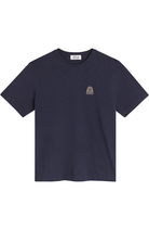 Bask in the Sun Mini to the Sea T-shirt, blue, organic cotton, men's | Sophie Stone