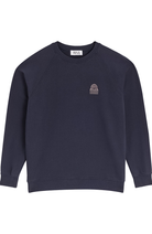 Bask in the Sun Mini to the Sea Sweatshirt Midnight Organic Cotton Men's | Sophie Stone