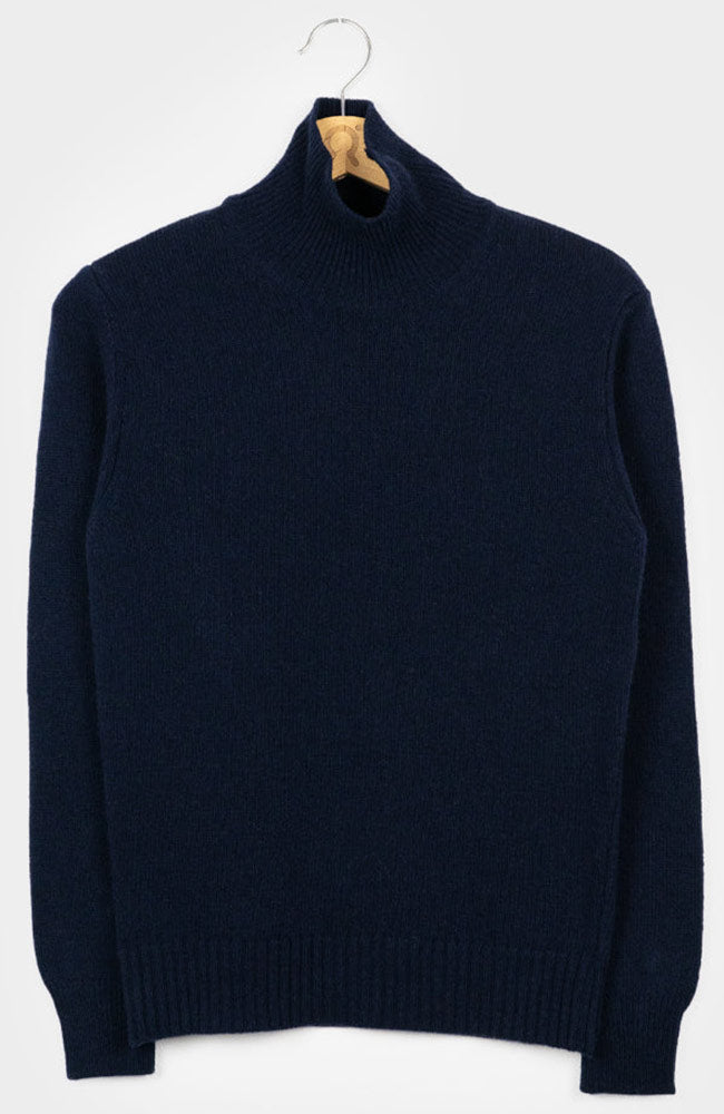 RIFO Ada turtleneck blue mora from sustainable materials | Sophie Stone