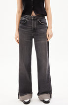 ARMEDANGELS Blinaa wide leg jeans organic cotton for women | Sophie Stone