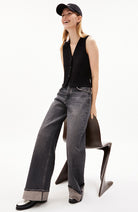 ARMEDANGELS Blinaa wide leg jeans gerecycled katoen | Sophie Stone