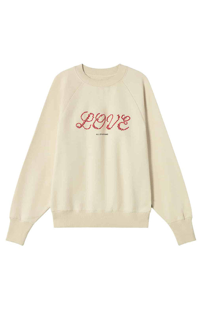 Thinking MU Bonnie sweater love beige | Sophie Stone