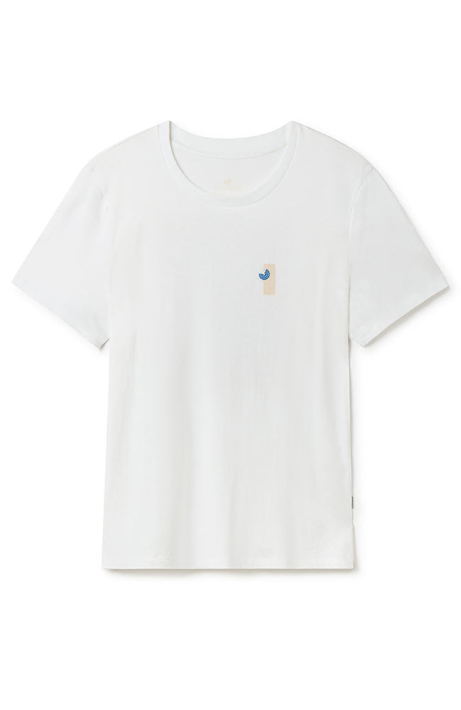 TWOTHIRDS Capitaine t-shirt white from organic cotton for men | Sophie Stone