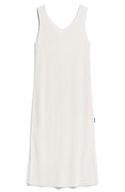 ARMEDANGELS Caroliniaa lino off white jurk | Sophie Stone
