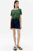 Thinking MU Cassia Hemp T-shirt dill including organic cotton | Sophie Stone