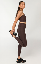 Girlfriend Collective Compressive High-Rise Legging Driftwood RPET Women | Sophie Stone