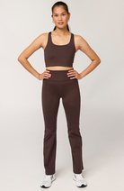 Girlfriend Collective Compressive High-Rise Leggings Driftwood Brown RPET Women | Sophie Stone