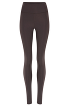 Girlfriend Collective compressive high-rise leggings brown RPET women's | Sophie Stone