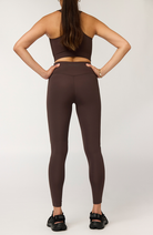Girlfriend Collective high-rise leggings driftwood RPET women's | Sophie Stone