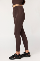 Girlfriend Collective Compressive High-Rise Legging Driftwood RPET Women | Sophie Stone