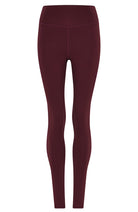 Girlfriend Collective compressive high-rise legging mulberry rood GRS RPET vrouw | Sophie Stone