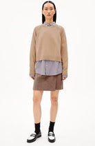 ARMEDANGELS woman Diliriaa brown wool | Sophie Stone