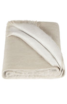 Alpaca Loca Scarf double beige white | Sophie Stone