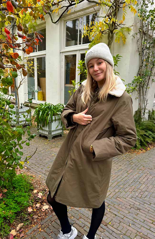 Embassy of Brick and Logs Jondal parka jacket olive sustainable and fair | Sophie Stone 