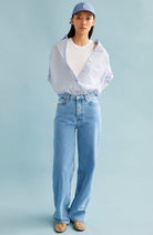 ARMEDANGELS Enijaa jeans horizon from recycled cotton for women | Sophie Stone