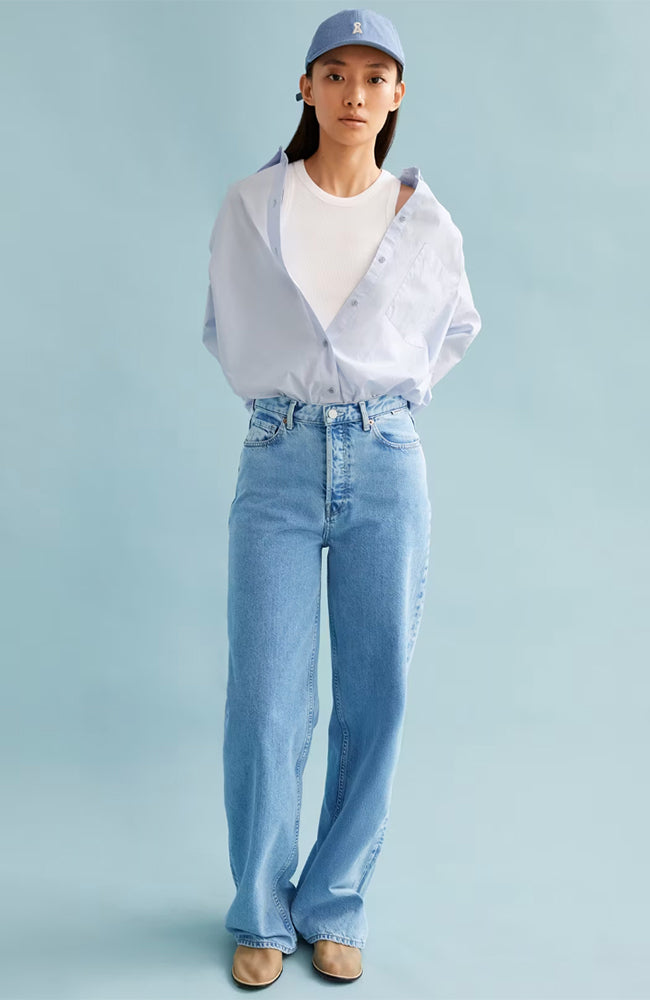 ARMEDANGELS Enijaa jeans horizon from recycled cotton for women | Sophie Stone