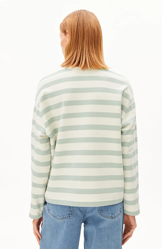 ARMEDANGELS Frankaa bold trui foam bio katoen dames | Sophie Stone