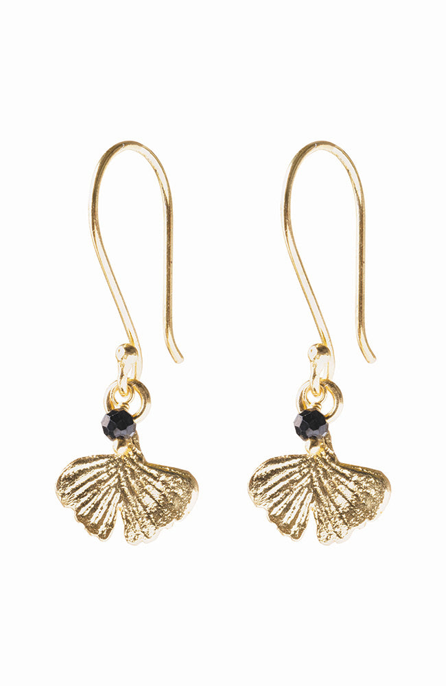 A Beautiful Story Generous earrings black onyx by brass for ladies | Sophie Stone