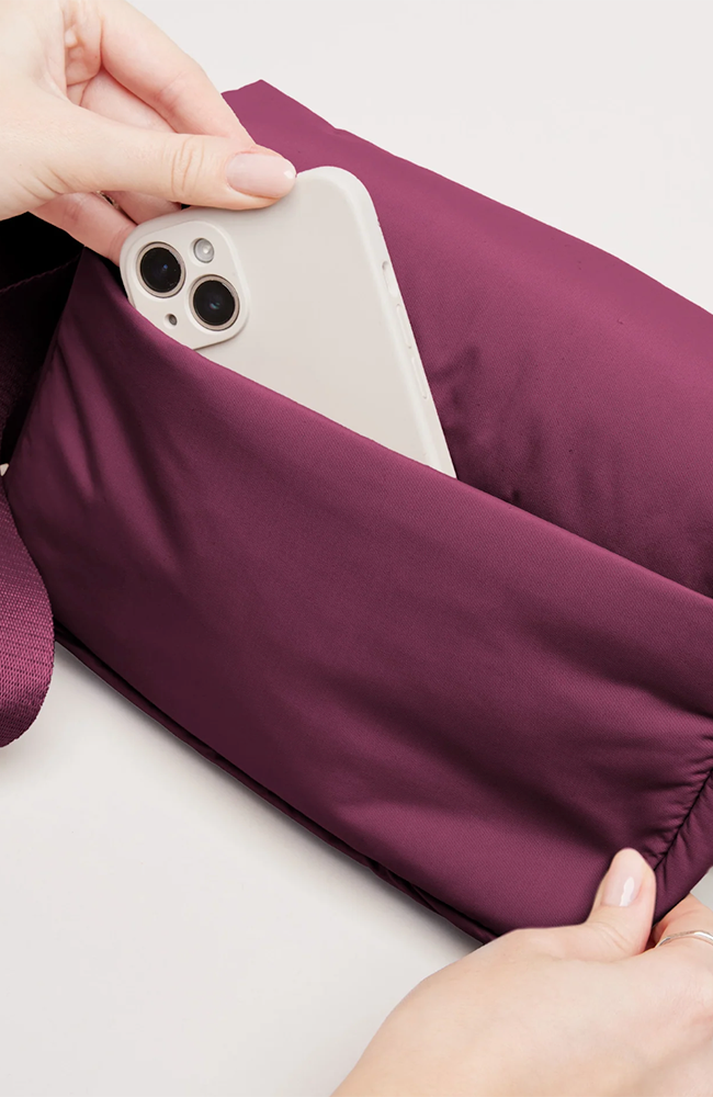 GOT BAG Cloud Crossbody tas rood van RE:NYNET uniseks | Sophie Stone