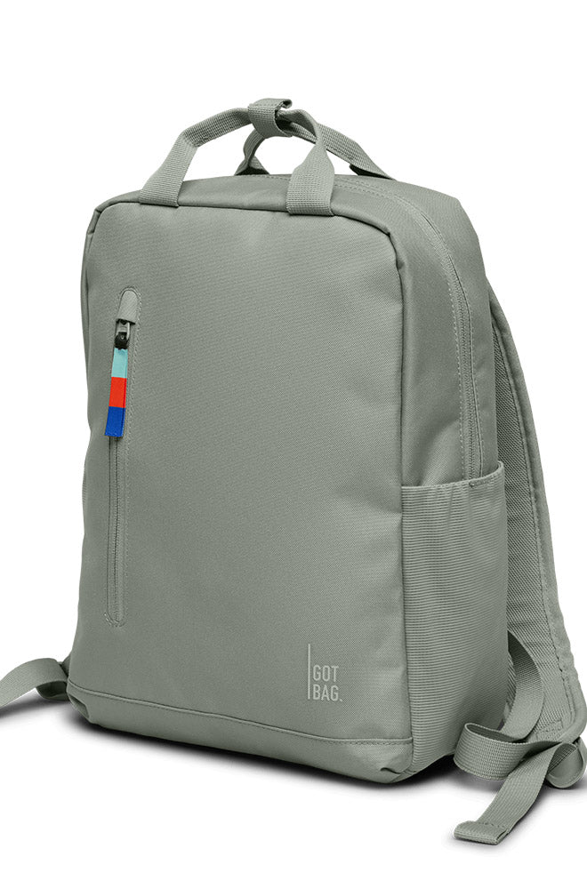 GOT BAG Daypack Rucksack, Bass, grün, aus Ozeanplastik, unisex | Sophie Stone