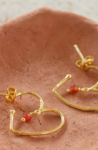 A Beautiful Story Cheery earrings carnelian | Sophie Stone