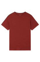 Thinking MU hemp and organic cotton t-shirt orange red for men | Sophie Stone