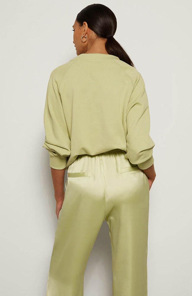 Alchemist Hill track pants matcha van gerecycled polyester | Sophie Stone