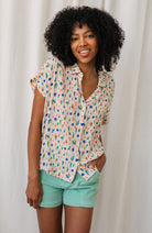 TWOTHIRDS Hurissalo blouse summer from ECOVERO for women | Sophie Stone